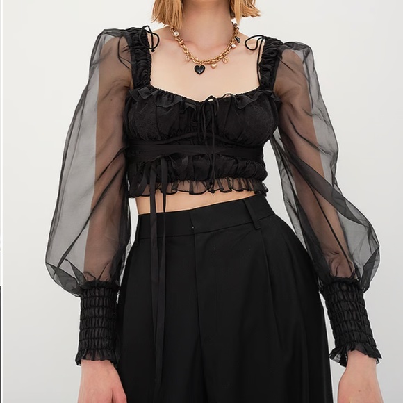 🔥HOST PICK🔥 NWT For Love and Lemons 🍋 Gabrielle Top - Picture 4 of 10